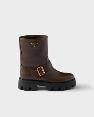Botines de piel
