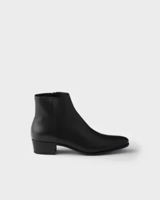 Botines de piel