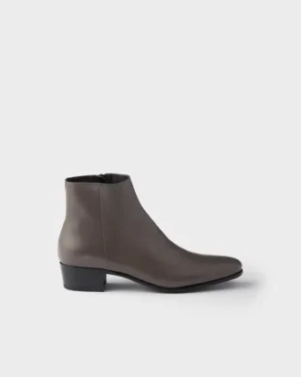 Botines de piel