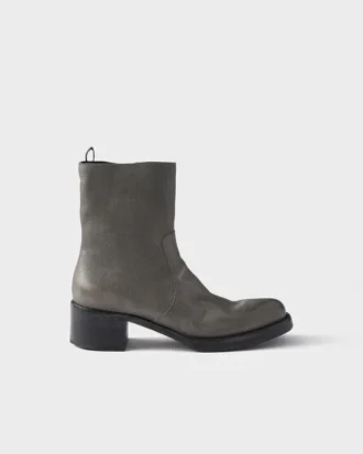 Botines de piel