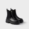 Botines de piel cepillada Botines de piel cepillada