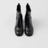 Botines de piel cepillada Botines de piel cepillada