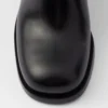 Botines de piel cepillada Botines de piel cepillada