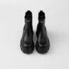 Botines de piel cepillada Monolith Botines de piel cepillada Monolith