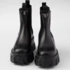 Botines de piel cepillada Monolith Botines de piel cepillada Monolith