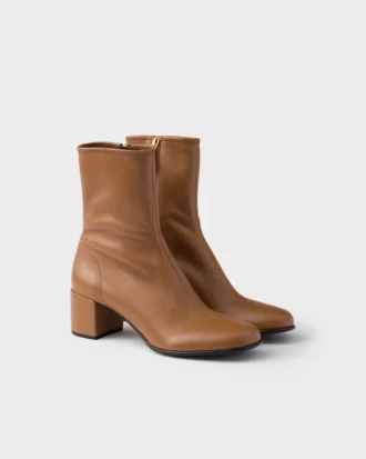 Botines de piel napa elástica Botines de piel napa elástica
