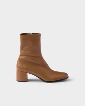 Botines de piel napa elástica Botines de piel napa elástica
