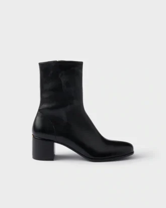 Botines de piel napa elástica Botines de piel napa elástica