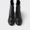 Botines de piel napa elástica Botines de piel napa elástica