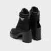 Botines Re-Nylon y piel Botines Re-Nylon y piel