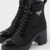 Botines Re-Nylon y piel Botines Re-Nylon y piel