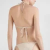 Braguita de bikini de jersey con pedrería Braguita de bikini de jersey con pedrería