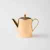 Cafetera de porcelana – Oro macizo Cafetera de porcelana – Oro macizo