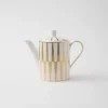 Cafetera de porcelana – Rayas Cafetera de porcelana – Rayas