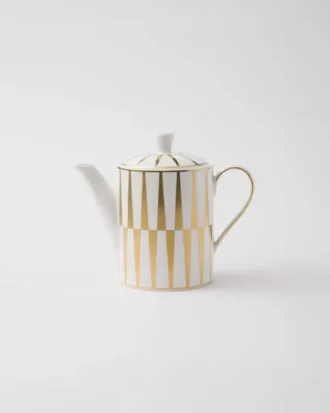 Cafetera de porcelana – Rayas