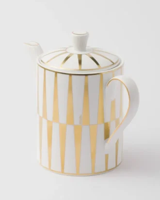 Cafetera de porcelana – Rayas