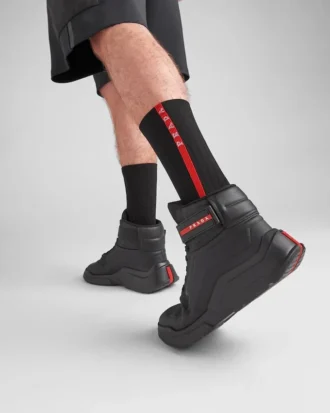 Calcetines tobilleros de hilo técnico
