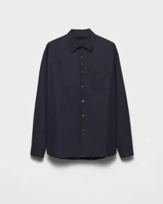 Camisa acolchada de algodón