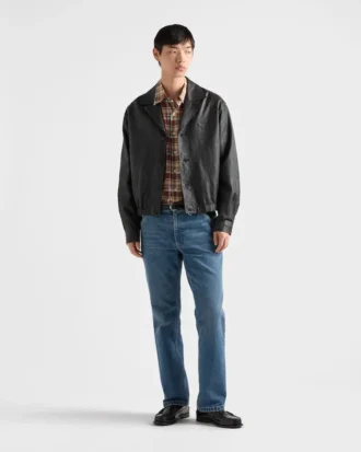 Camisa de algodón a cuadros