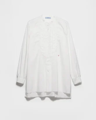 Camisa de algodón bordada