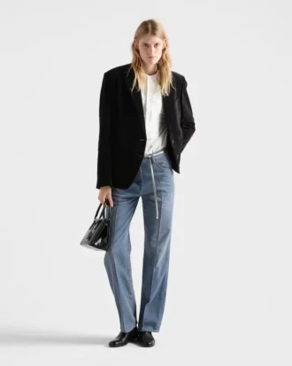 Camisa de algodón bordada