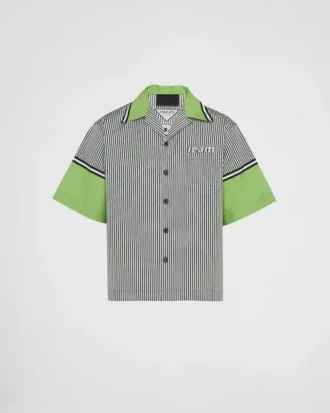 Camisa de algodón de manga corta