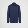 Camisa de algodón elástico Camisa de algodón elástico