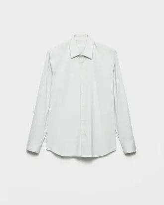 Camisa de algodón elástico