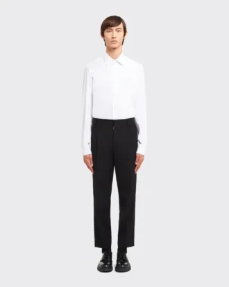 Camisa de algodón elástico