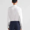 Camisa de algodón elástico Camisa de algodón elástico