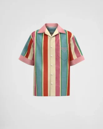 Camisa de algodón estampada Timecapsule