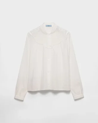 Camisa de batista bordada
