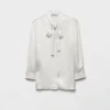 Camisa de crepé satinado Camisa de crepé satinado