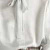 Camisa de crepé satinado Camisa de crepé satinado