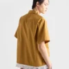 Camisa de golf con flecos de mezcla de algodón Camisa de golf con flecos de mezcla de algodón