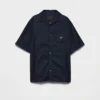 Camisa de golf de denim Camisa de golf de denim