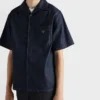 Camisa de golf de denim Camisa de golf de denim