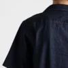 Camisa de golf de denim Camisa de golf de denim