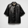 Camisa de napa y tejido