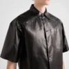 Camisa de napa y tejido