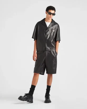 Camisa de piel napa
