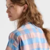 Camisa de popelín a cuadros Camisa de popelín a cuadros