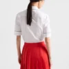 Camisa de popelín de manga corta Camisa de popelín de manga corta