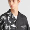 Camisa de sarga de seda Double Match Camisa de sarga de seda Double Match