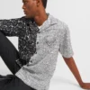 Camisa de seda Double Match Camisa de seda Double Match