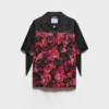 Camisa estampada Timecapsule con flecos Camisa estampada Timecapsule con flecos