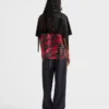 Camisa estampada Timecapsule con flecos Camisa estampada Timecapsule con flecos