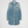 Camisa oversize de denim orgánico Camisa oversize de denim orgánico