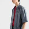 Camisa técnica de algodón de manga corta