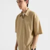 Camisa técnica de algodón de manga corta